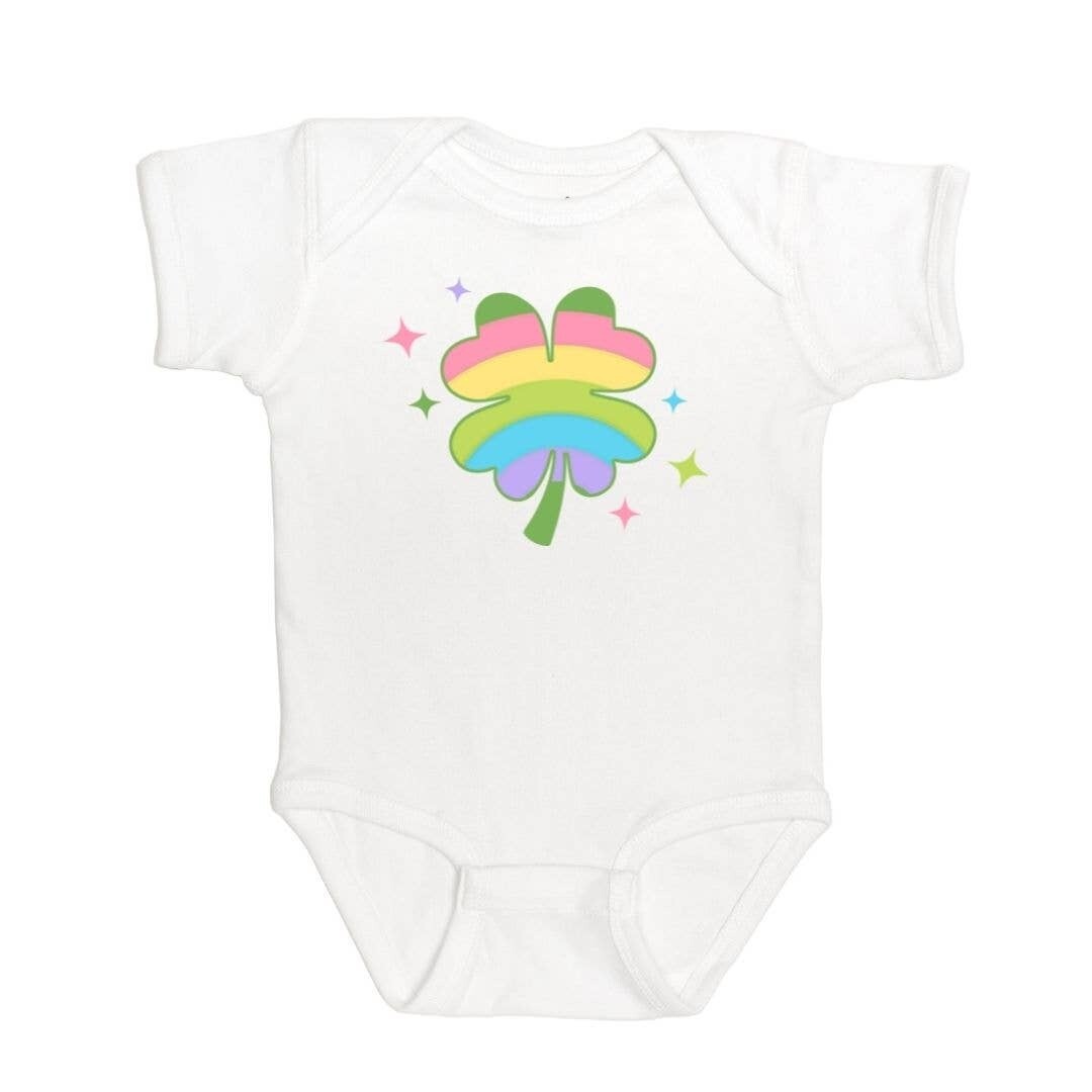 Sweet Wink Rainbow Clover S/S Bodysuit* 