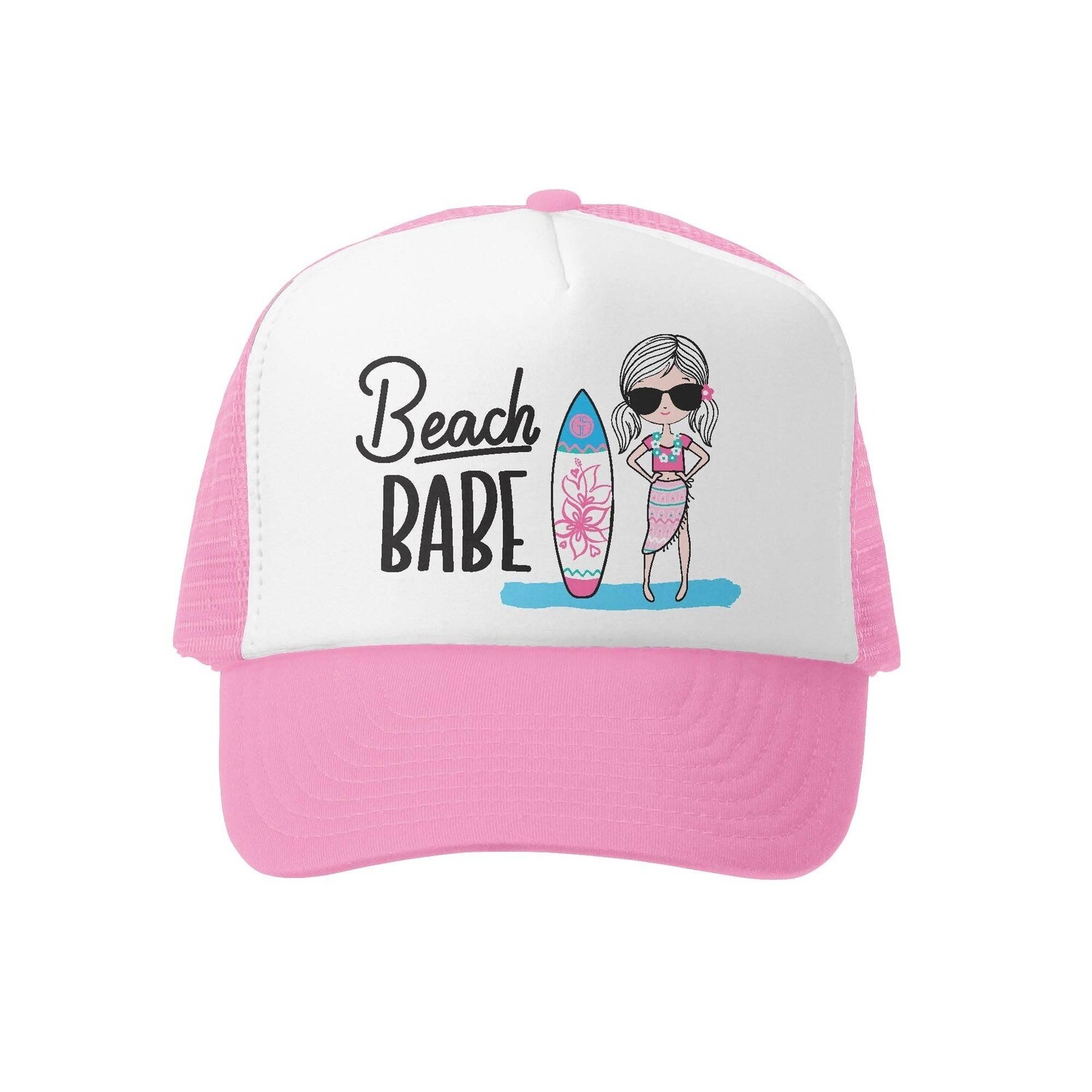 Grom Squad Hat Beach Babe - Pink*