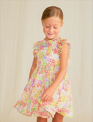 Abel &amp; Lula Girls Floral Dress 5040*