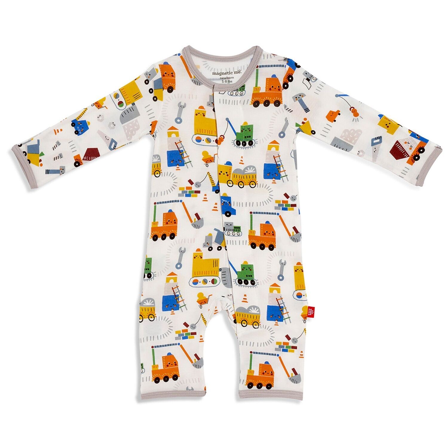 Magnetic Me Baby Boys Toe Zone Modal Coverall 85