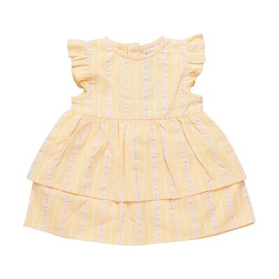 Minymo Baby Girl Yellow Dress 111810