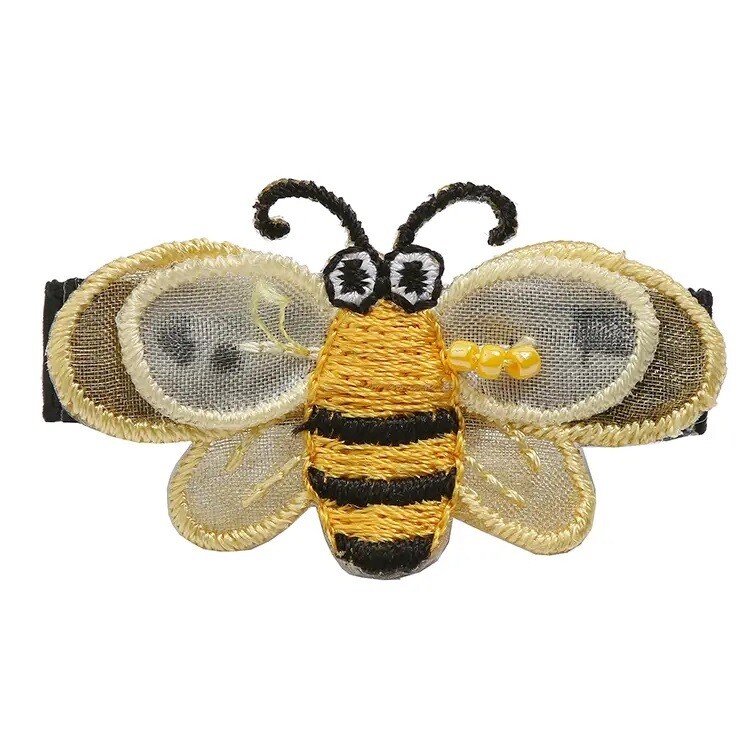 Sparkle Sisters Beaded Bee Hair Clip*