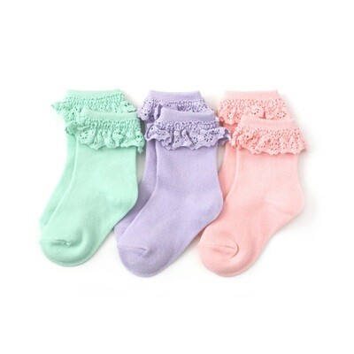 Little Stocking Co. Tea Party Midi Pack Socks