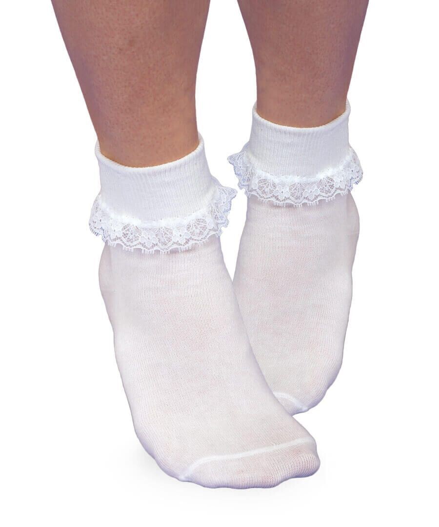 Jefferies Lace Sock Shoe Size 9-1 2171