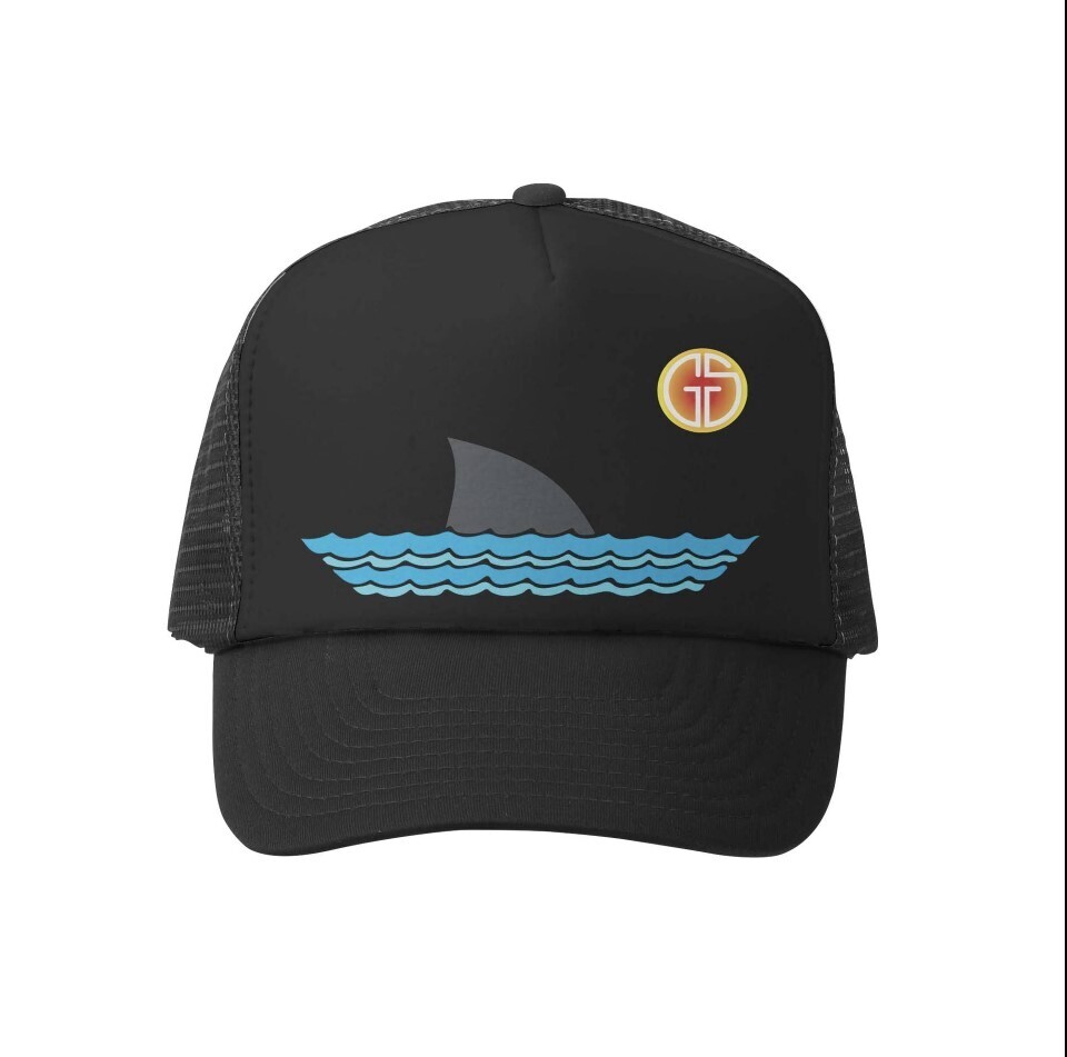 Grom Squad Hat Sharky- Black