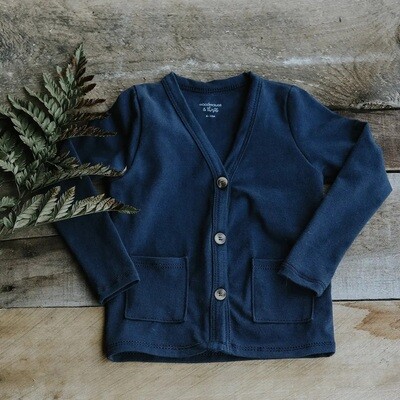 Woodmouse &amp; Thistle Unisex Navy Cardigan*