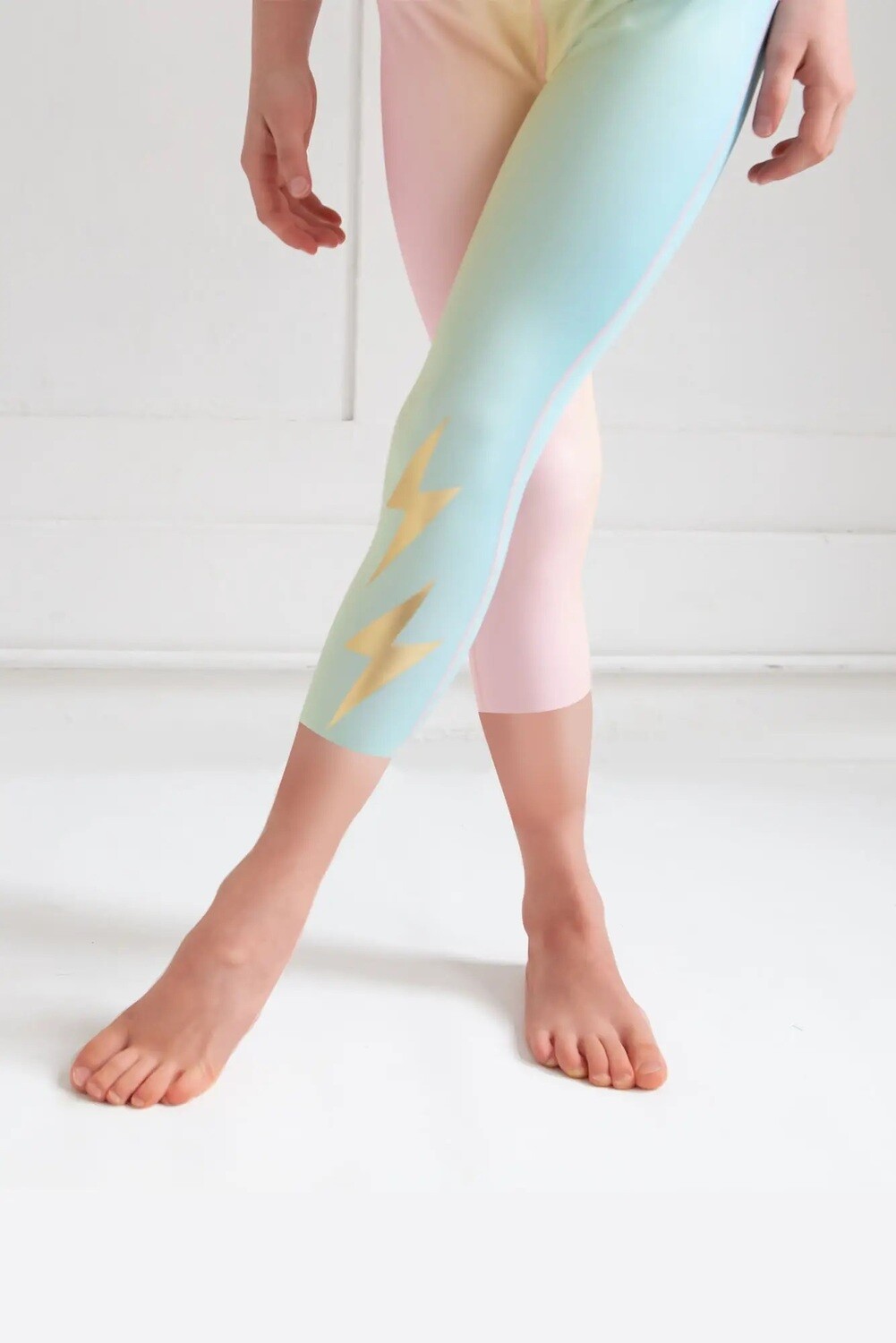 Limeapple Fenna- Energy Printed Capri Legging*