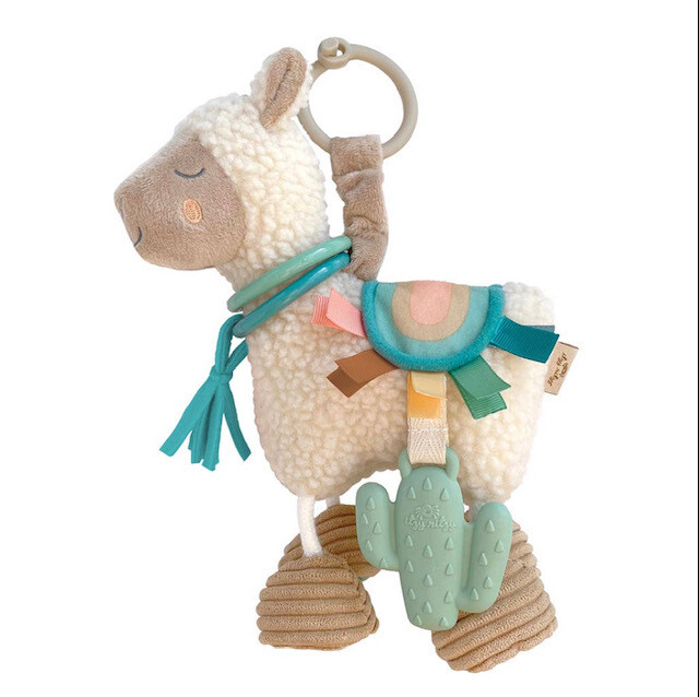 Itzy Ritzy Friends Link & Love Activity Plush with Teether Toy - Llama*
