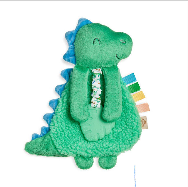 Itzy Ritzy Friends Lovey Teether - James The Dino