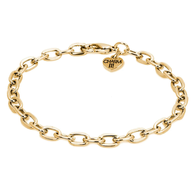 Charm It Chain Bracelet Gold - CIB100-G*