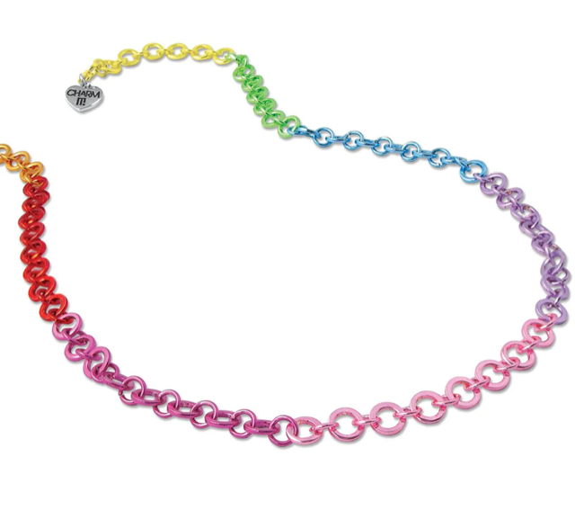 Charm It Rainbow Chain Necklace CIN304