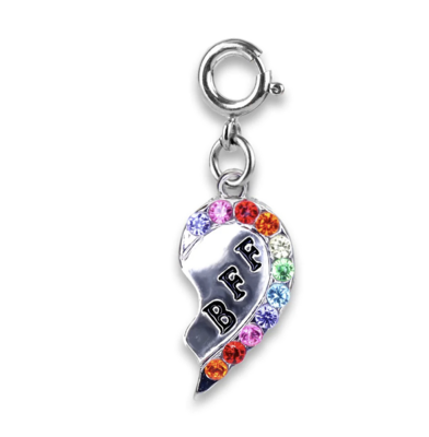 Charm It Silver BFF Charm 1386*