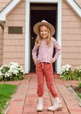 Mabel &amp; Honey Girls Amber Knit 2pc Set 575*