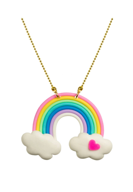Little Miss Zoe Over The Rainbow Kids Necklace