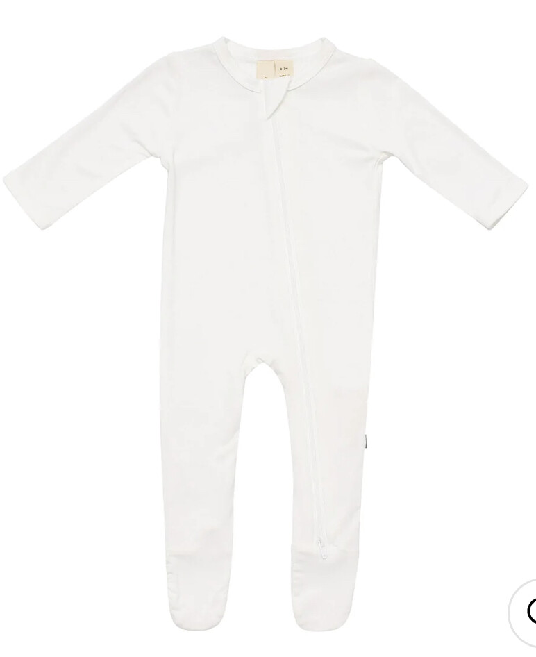 Kyte Zippered Footie - Cloud
