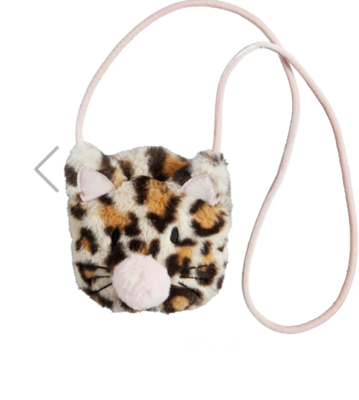 Mud Pie Ivory Cat Purse*