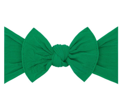 Baby Bling Knot Bow - Clover*
