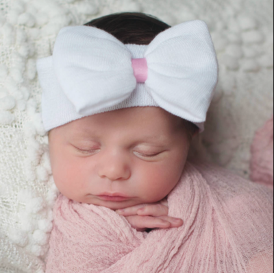 ILYBEAN Newborn Girls First Headband