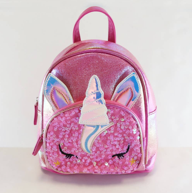 Unicorn Backpack -  FUCHSIA