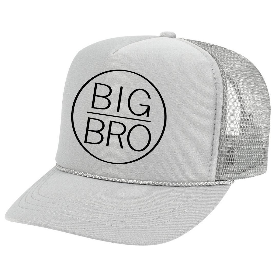 Sweet Wink Big Bro Trucker Hat Gray OS