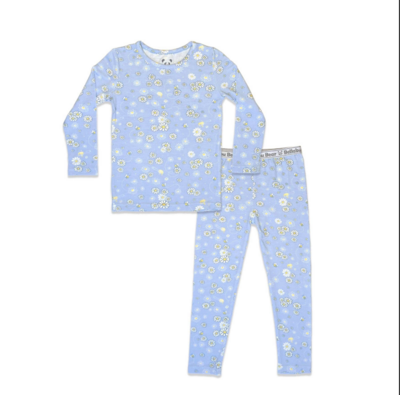  Bellabu Bear Daisy Bamboo PJ 2pc Set