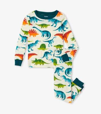 Hatley Boys Dino Park Organic Cotton PJ Set 40*