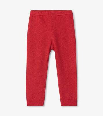 Hatley Baby Girl HolidayRed Cable Knit Legging 93*