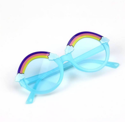 Sparkle Sisters Rainbow Sunglasses - blue