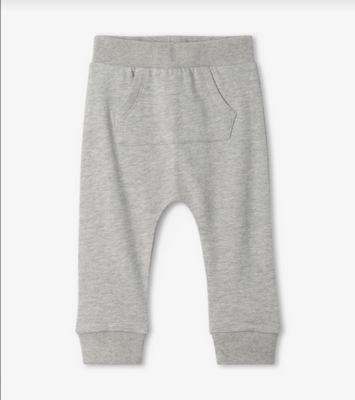 Hatley Baby Boy Grey Melange Kanga Joggers 1490*