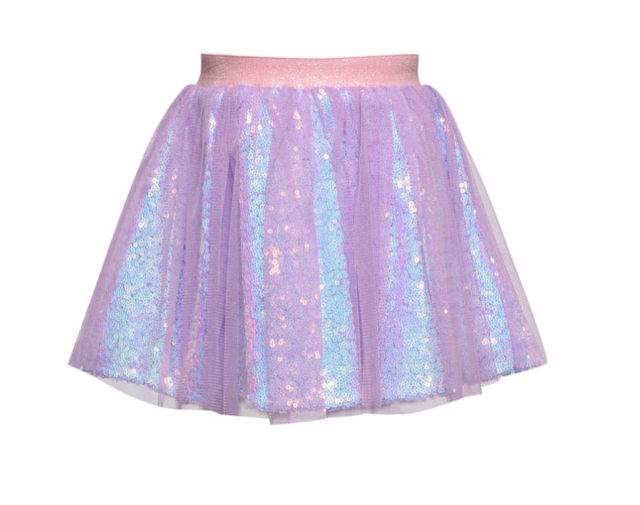 Baby Sara Girls Sequin Skirt w/ Tutu 387