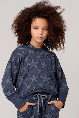 Hannah Banana Girls Star Print Sweatshirt &amp; Pant 