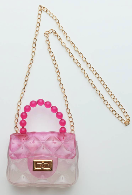 Sparkle Sisters Ombre Jelly Purse - Pink