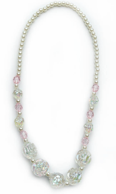 Sparkle Sisters Crystal Rose Necklace*