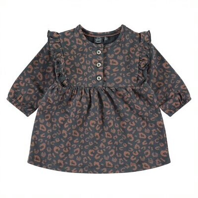 Babyface Baby Girls L/S Dress & Leggings Iron 744