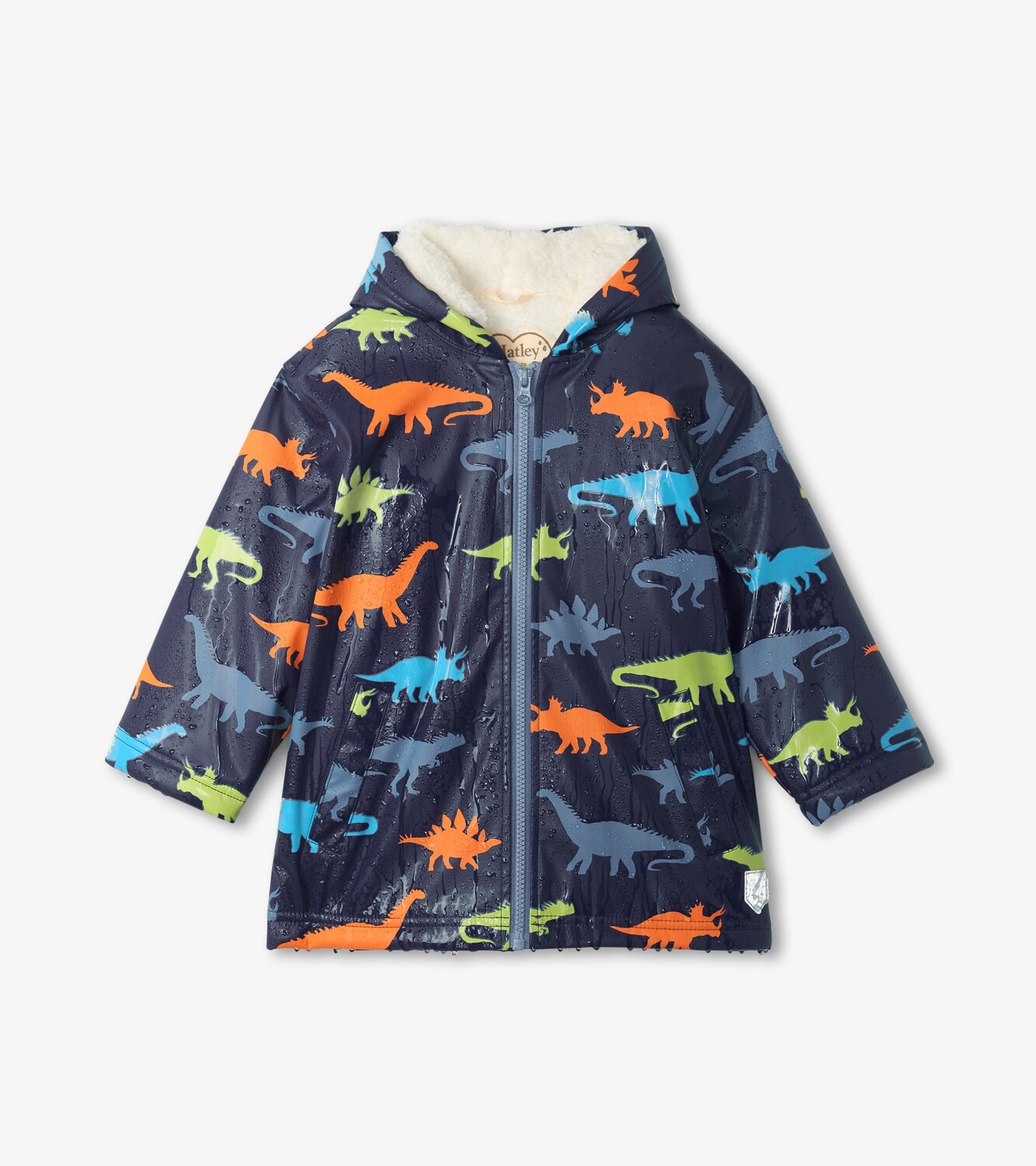 Hatley Dino Color Changing Raincoat 818*