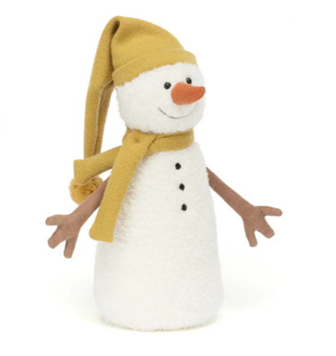 Jellycat Lenny Snowman Large (Yellow)*