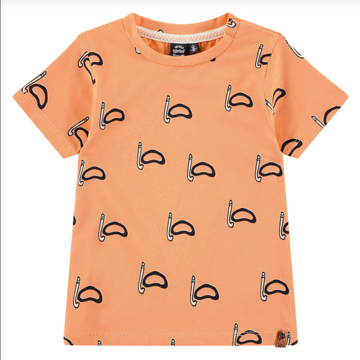 Babyface Boys Neon Orange S/S T-Shirt 7653*