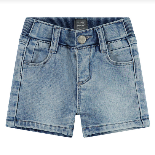 Babyface Baby Boys Pale Blue Jog Shorts 7255*