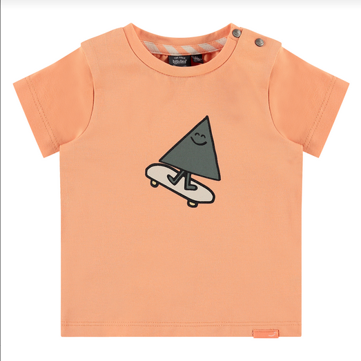 Babyface Baby Boys Neon Orange S/S T-Shirt 7613*