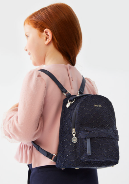 Able & Lula Girls Jacquard Knit Backpack 5961