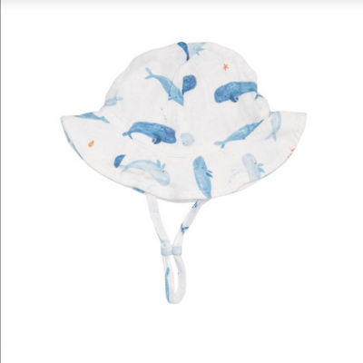 Angel Dear Baby Whale Hello There Sunhat 155