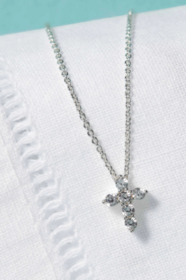 Mud Pie My First Cross Necklace* 