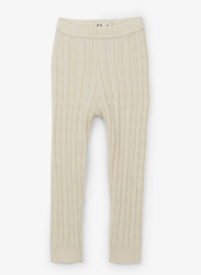 Hatley Baby Girl Cream Cable Knit Tights 61*