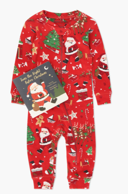 Hatley Coverall &amp; Night Before Christmas Book Set*