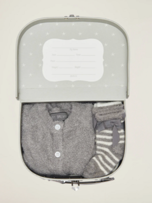 Barefoot Dreams CozyChic Lite Heirloom Set - Pewter