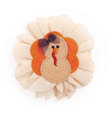 Sweet Wink Chiffon Turkey Clip*