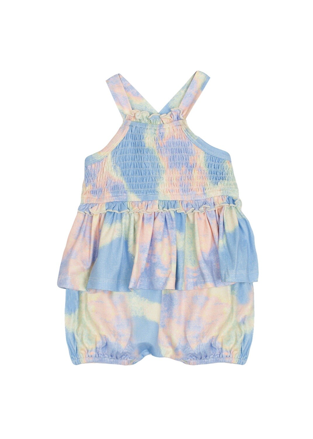 Mabel & Honey Baby Girl LemonBlueberry Romper 5866