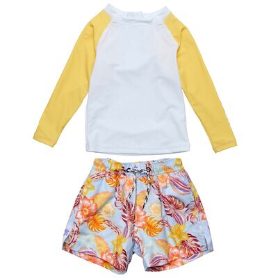 Snapper Rock Baby Boy Boho Tropical Set 013*