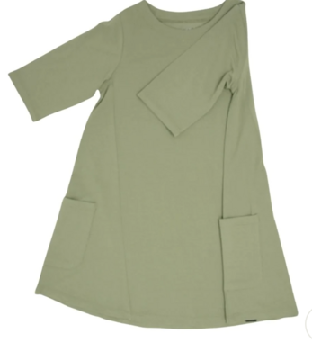 Sweet Bamboo Miss Mayhem Dress - Army Green*