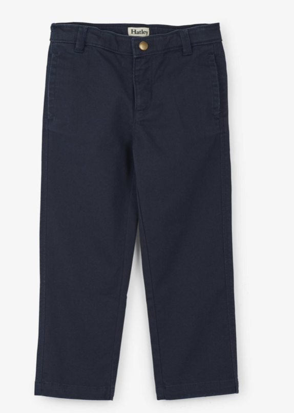 Hatley Boys Navy Twill Pant*